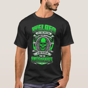 Welder wir die willige Führung durch das unwissend T-Shirt