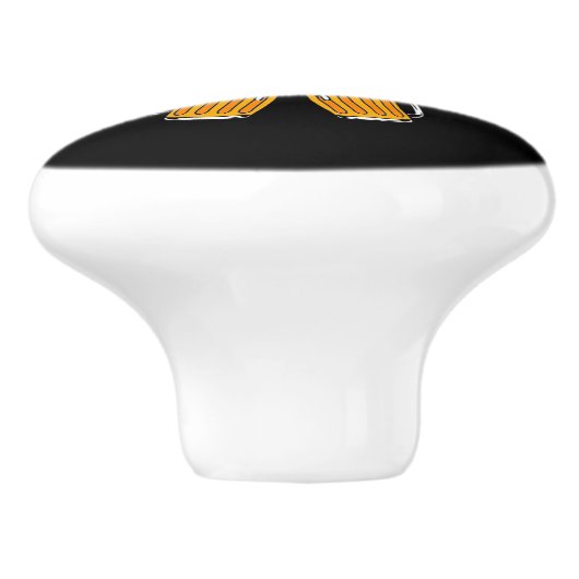 Welder wird gut für Bier Keramikknauf (Seitenansicht)