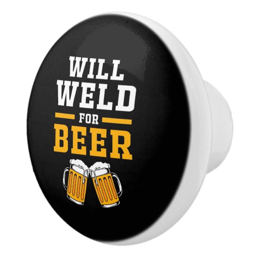 Welder wird gut für Bier Keramikknauf (Rechts)