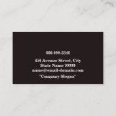 Welder-Worker-Logo | Stahlrivets Visitenkarte (Rückseite)