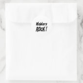Welders Rock! Aufkleber (Tasche)