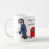 Welders sind verrückt kaffeetasse (Links)