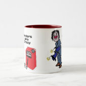 Welders sind verrückt zweifarbige tasse (Mittel)