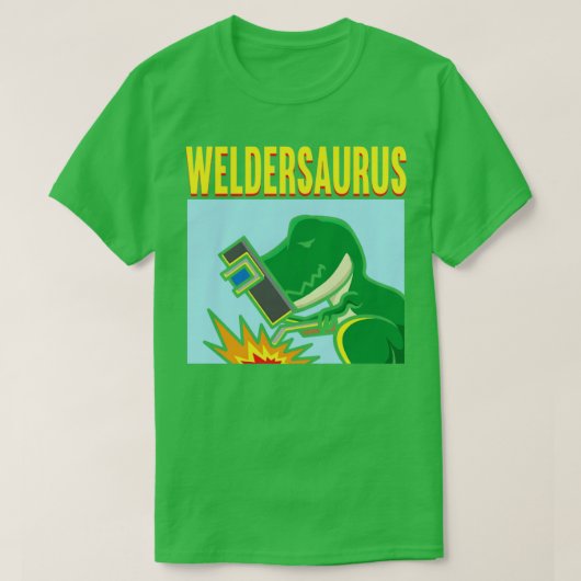 Weldersaurus T-Shirt (Design vorne)