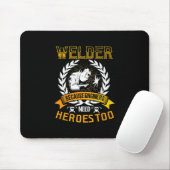 Welding Beursache Engineers Need Heroes Too | Weld Mousepad (Mit Mouse)