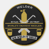 Welding Humor Gift Magnet (Vorne)