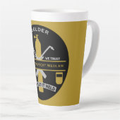 Welding Humor Gift Milchtasse (Rechte Ecke)