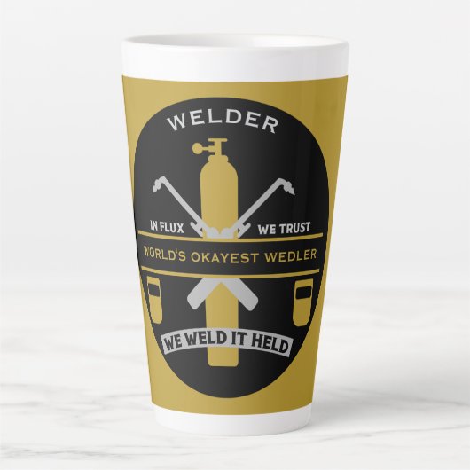 Welding Humor Gift Milchtasse (Vorderseite)
