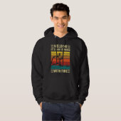 Welding Is Like Sewing With Fire  Welder Quote Hoodie (Vorne ganz)