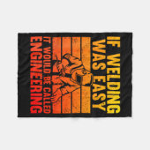 Welding Novelty For Men Women Mig Tig Welder Weldi Fleecedecke (Vorderseite (Horizontal))