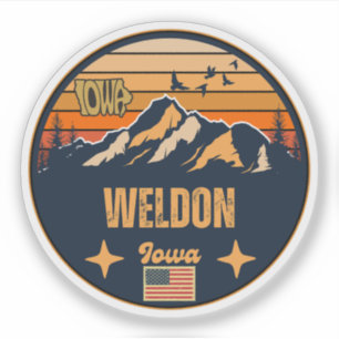 Weldon, Iowa Aufkleber