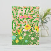 WELL COME SPRING. FEIERTAGSKARTE (Stehend Vorderseite)