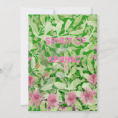 WELL COME SPRING. FEIERTAGSKARTE (Rückseite)