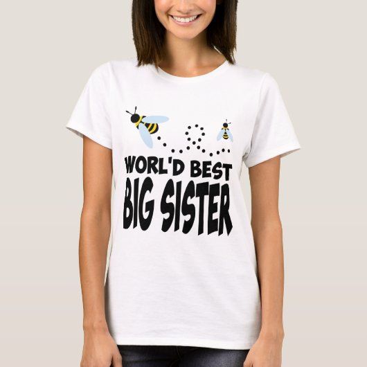 WELL D BEST GROSSE SISTER T-Shirt (Vorderseite)