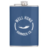 Well Hung Hammock Company Flachmann (Vorderseite)