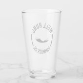 Well Hung Hammock Company Glas (Rückseite)