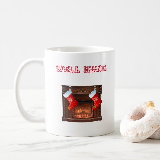 WELL HUNG HOLIDAY TASSE (Mit Donut)