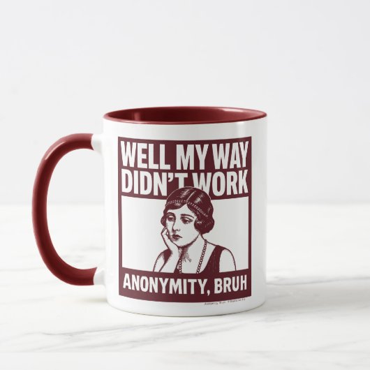 Well My Way Didn't Work - Female - Mug Tasse (Links)