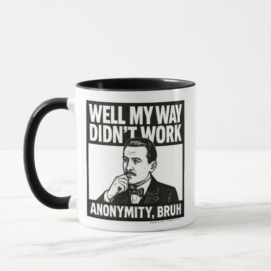 Well My Way Didn't Work - male - Mug Tasse (Links)