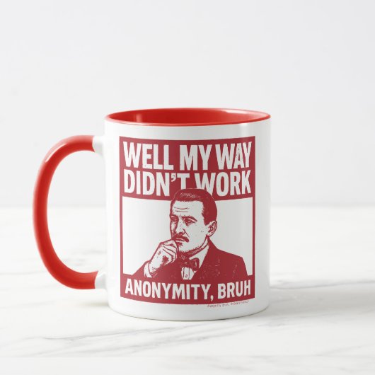 Well My Way Didn't Work - male - Mug Tasse (Links)