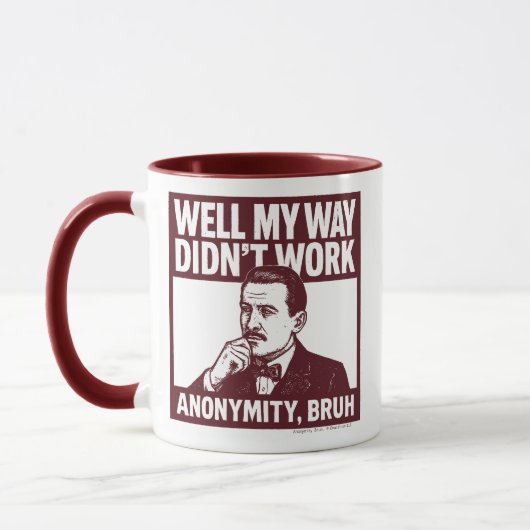 Well My Way Didn't Work - Male - Mug Tasse (Links)