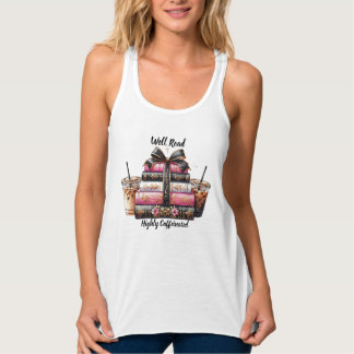 Well Read Highly Caffeinated Tank Top