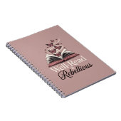 Well-Read & Rebellious - Book Lover Feminist Journ Notizblock (Rechte Seite)