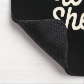 Well Sheeyit Funny Quote Dark Adult Humor  Mousepad (Ecke)