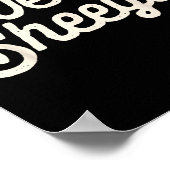 Well Sheeyit Funny Quote Dark Adult Humor Poster (Ecke)