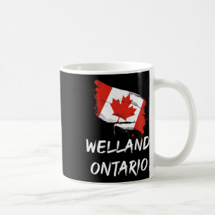 Welland Ontario Kanada Spritzflagge Reise Urlaub Kaffeetasse