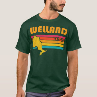 Welland Ontario Kanada Vintag Distressed Souvenir T-Shirt