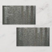 Wellblech Visitenkarte (Vorne/Hinten)