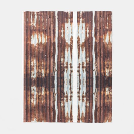 Wellbleche aus Blech Fleecedecke (Vorderseite)