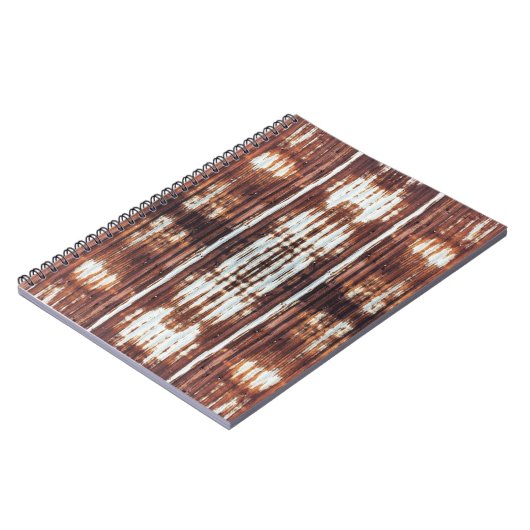 Wellbleche aus Blech Notizblock (Linke Seite)