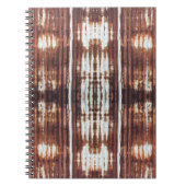 Wellbleche aus Blech Notizblock (Vorderseite)