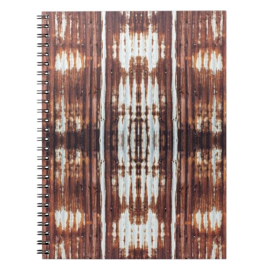 Wellbleche aus Blech Notizblock (Vorderseite)