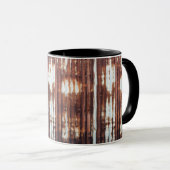 Wellbleche aus Blech Tasse (VorderseiteRechts)
