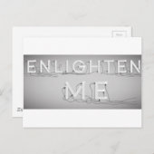 Wellcoda erleuchtet mir elektrische Lampe Postkarte (Vorne/Hinten)