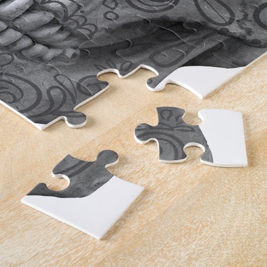 Wellcoda menschlicher Süßigkeits-Schädel-Totenkopf Puzzle (Seite)