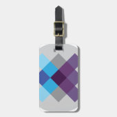 Wellcoda multi quadratischer Kreis-verrücktes Gepäckanhänger (Vorderseite vertikal)