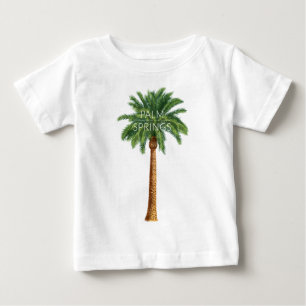 Wellcoda Palm Springs-Feiertags-Sommer-Spaß Baby T-shirt