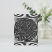 Wellcoda Visuell Halluzinationen Postkarte (Stehend Vorderseite)