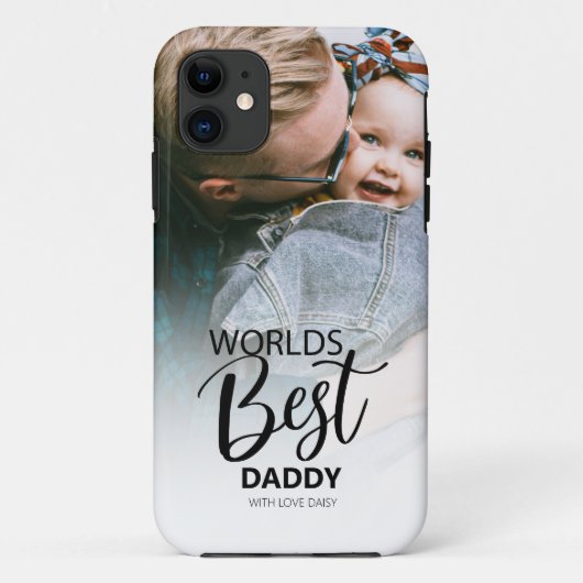 Wellds Best Daddy | FOTO Case-Mate iPhone Hülle (Rückseite)