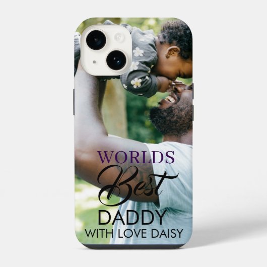 Wellds Best Daddy | Foto Case-Mate iPhone Hülle (Rückseite)
