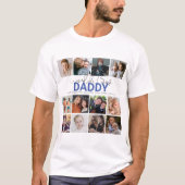 Wellds Best Daddy | Foto Collage T - Shirt (Vorderseite)