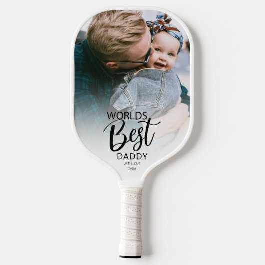 Wellds Best Daddy | FOTO Pickleball Schläger (Rückseite)
