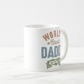 Wellds Best Daddy Kaffeetasse (VorderseiteRechts)