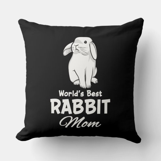 Wellds Best Rabbit Mama Bunny Mother Kissen (Vorderseite)