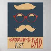 Wellds Best Vater Vintage Poster (Vorne)