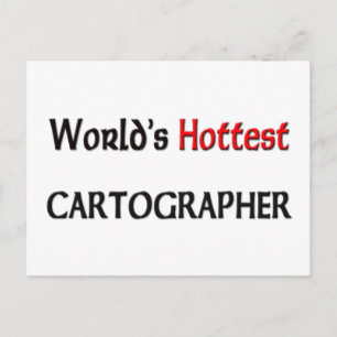 Wellds Hottest Cartograf Postkarte